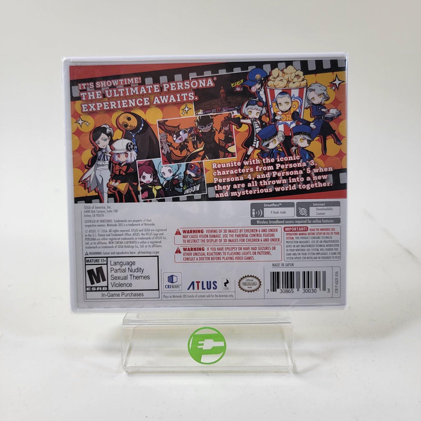 New Persona Q2: New Cinema Labyrinth (Nintendo 3DS, 2019)