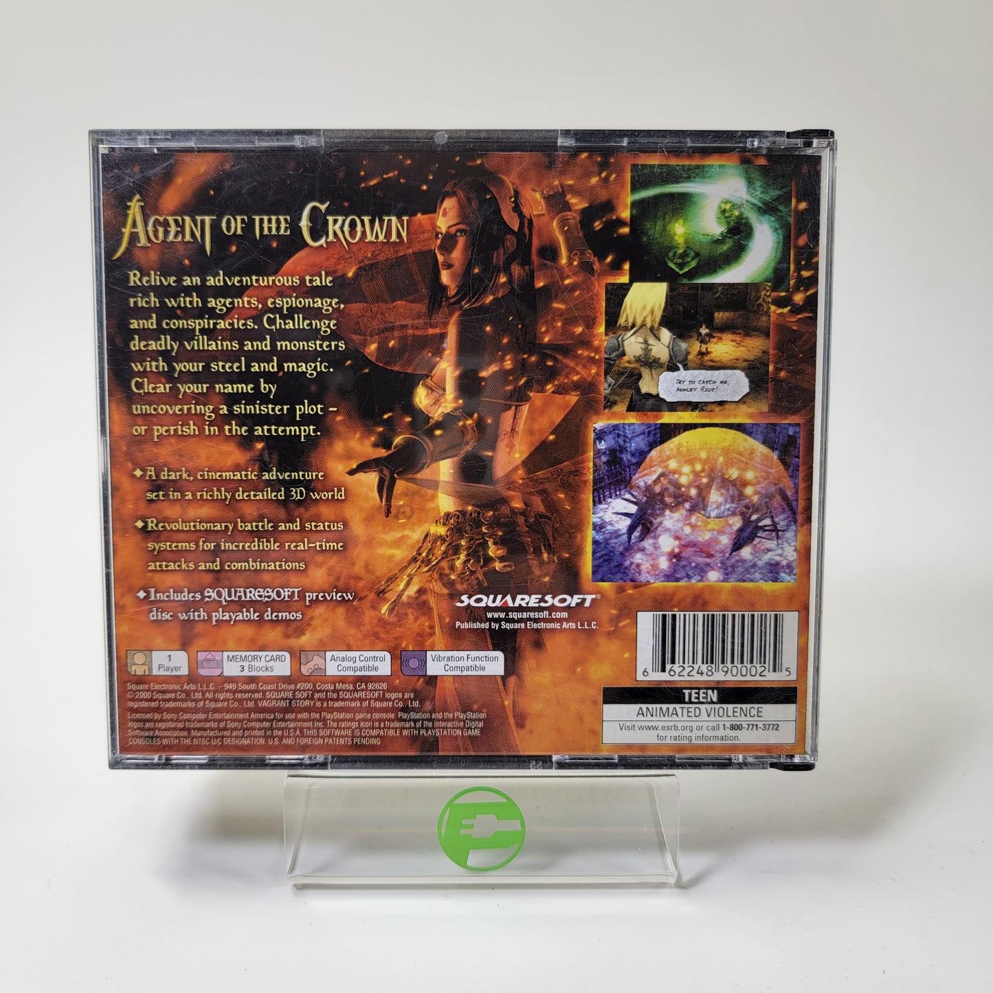 Vagrant Story (Sony PlayStation 1 PS1, 2000)