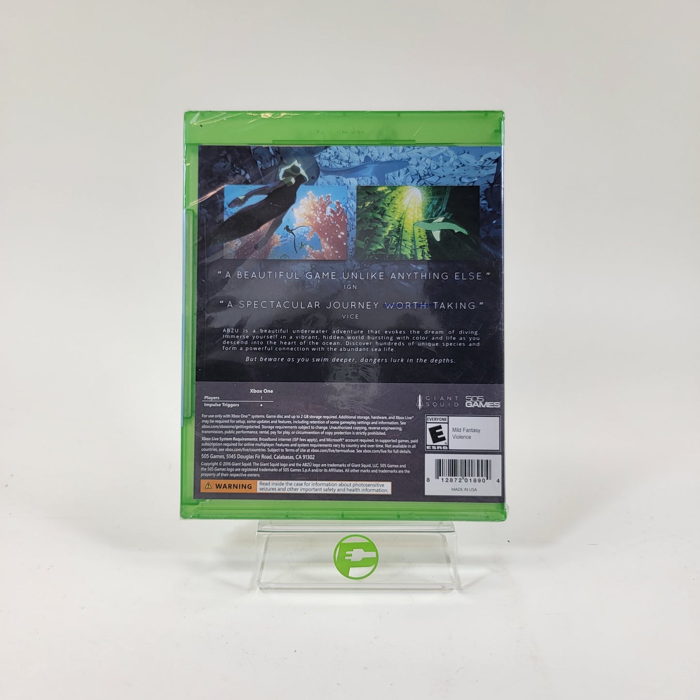 New Abzu (Microsoft Xbox One, 2017)