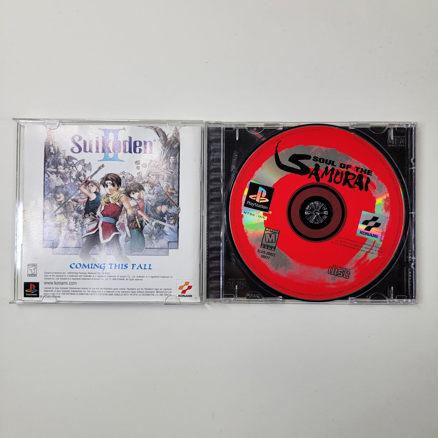 Soul of Samurai (Sony PlayStation 1 PS1, 1999)