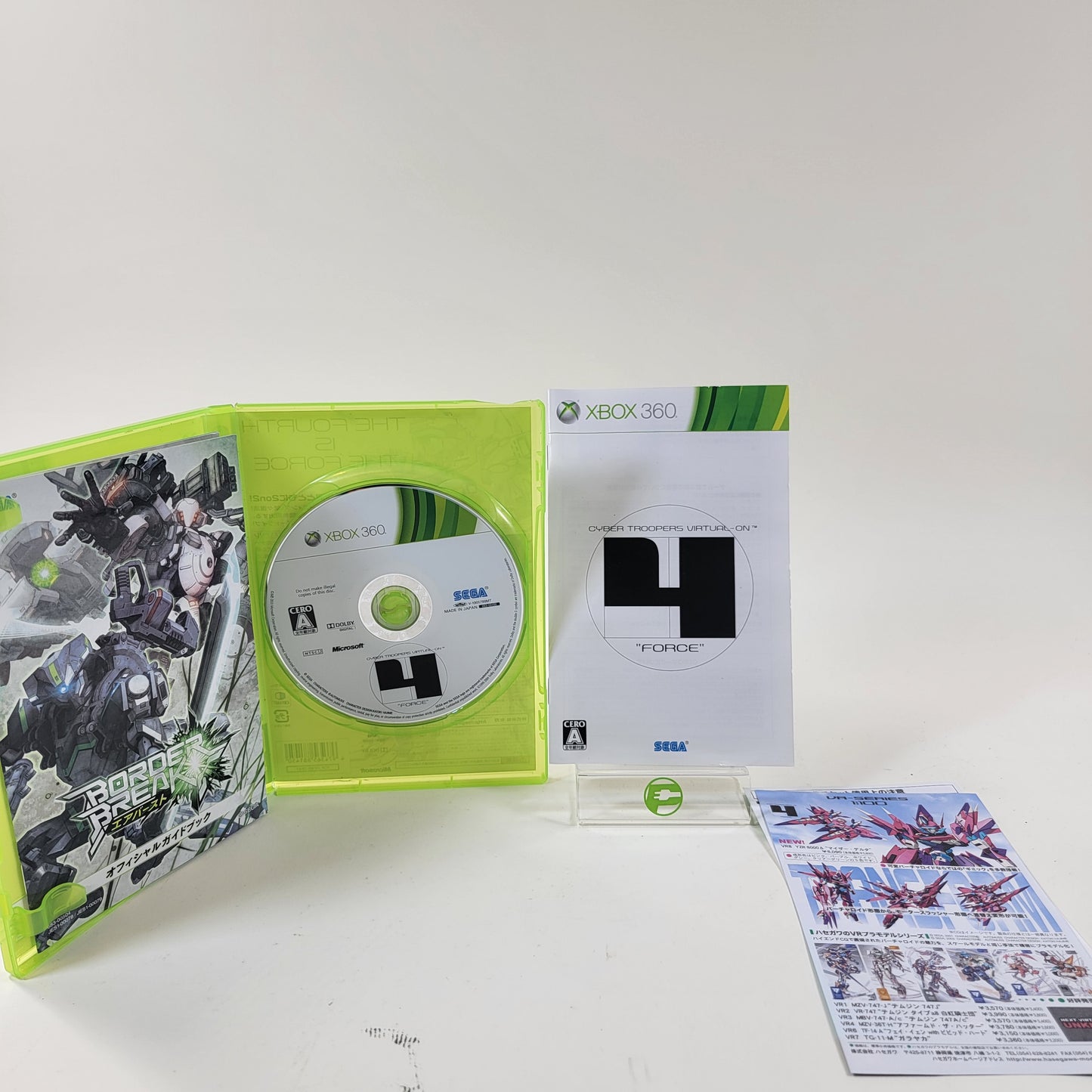 Cyber Troopers Virtual-On Force (Microsoft Xbox 360, 2010) JP