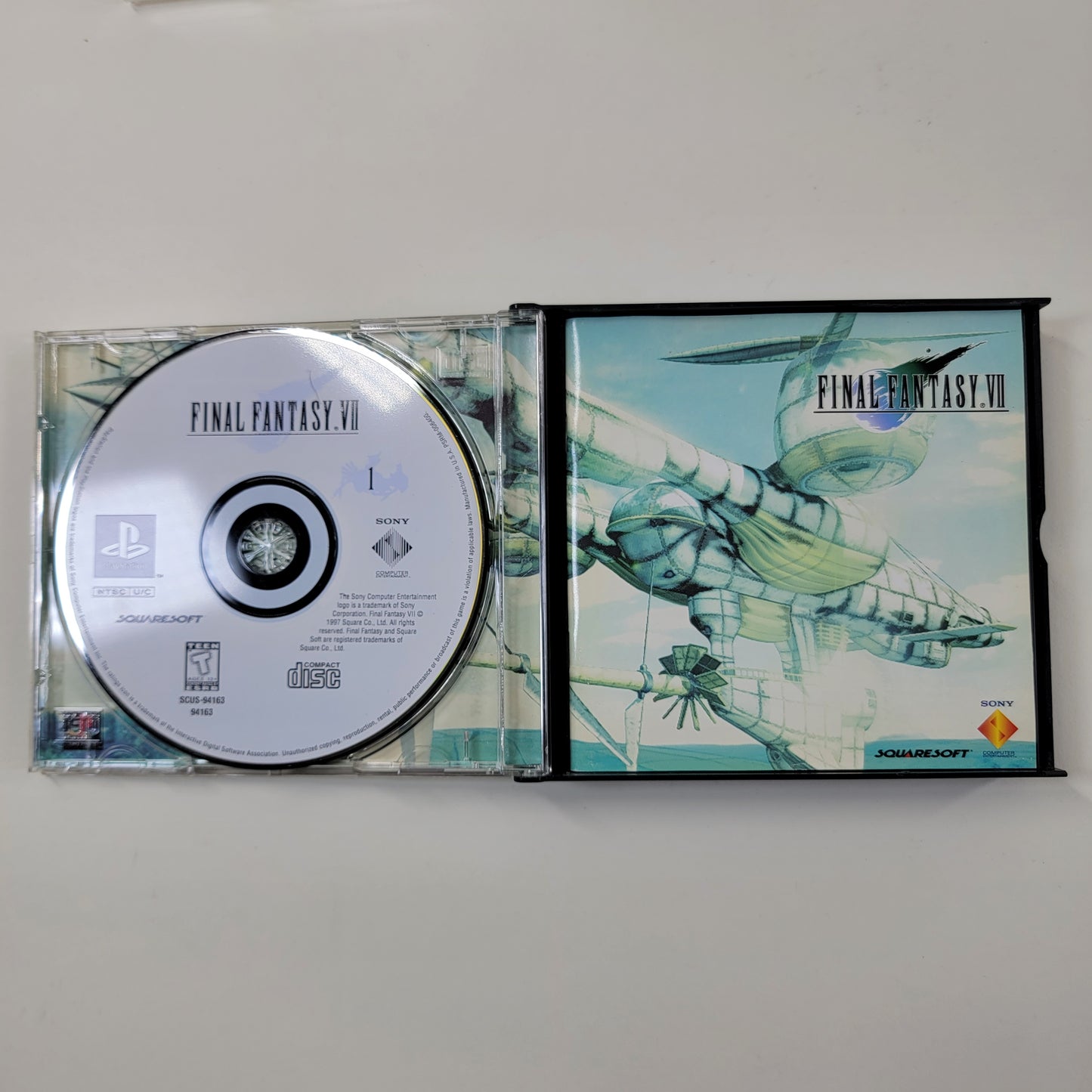 Final Fantasy VII (Sony PlayStation 1 PS1, 1997)