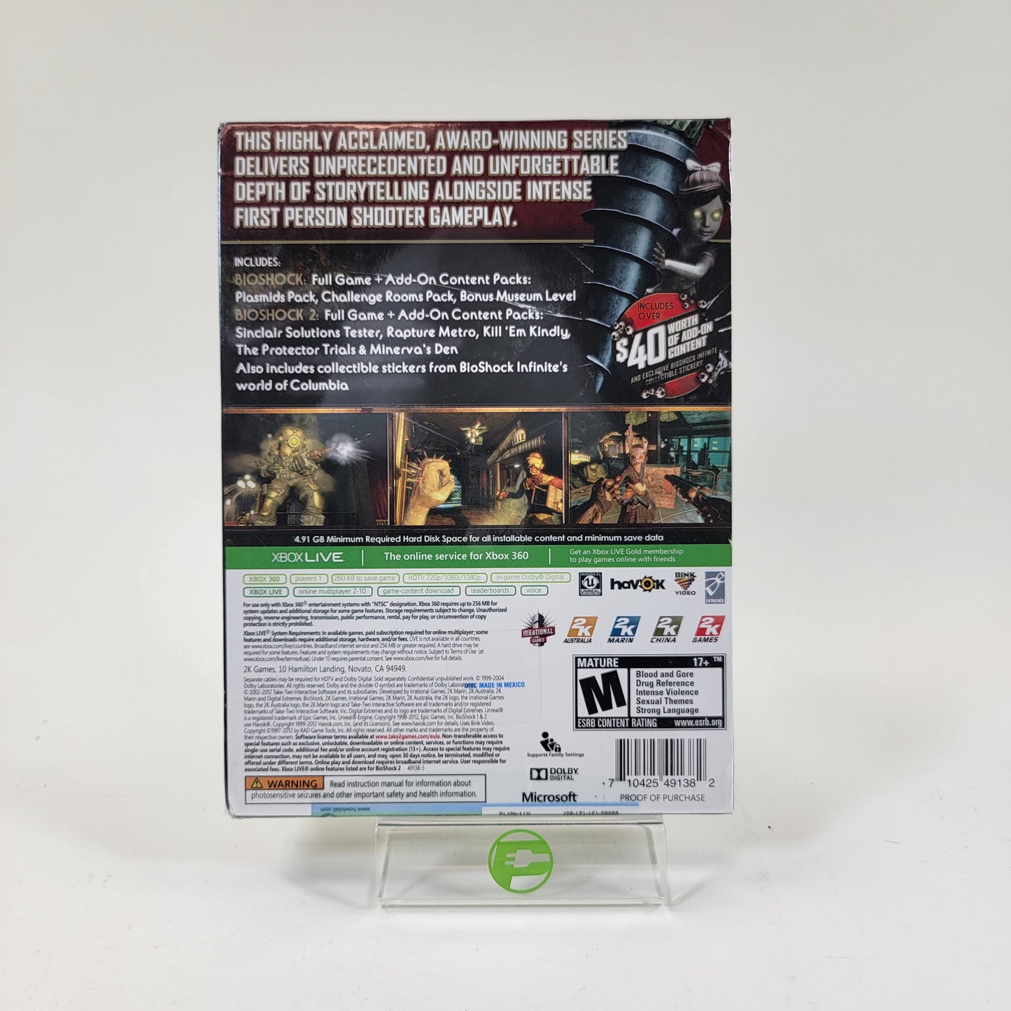 New Bioshock Ultimate Rapture Edition (Microsoft Xbox 360, 2013)
