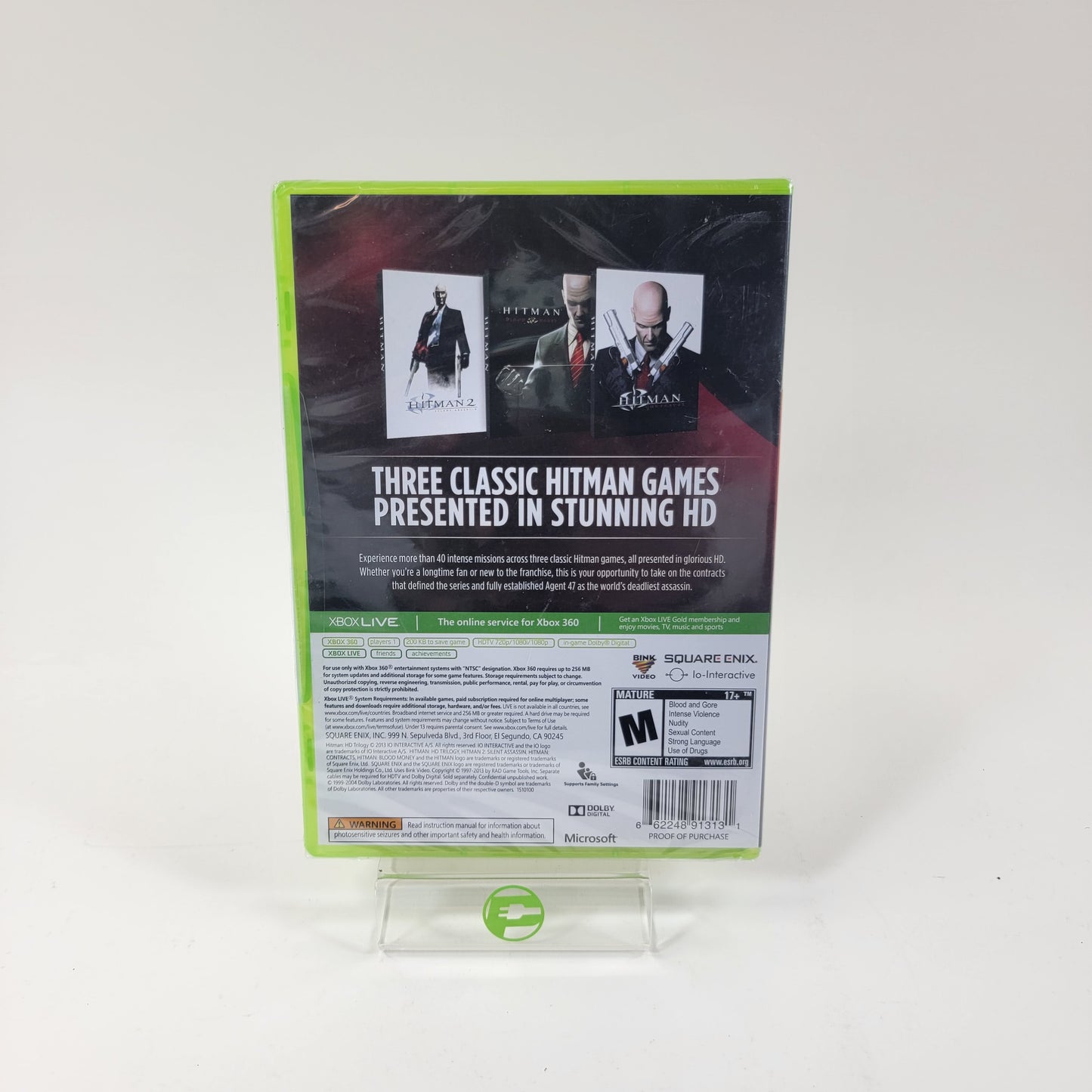 New Hitman HD Trilogy (Microsoft Xbox 360, 2013)
