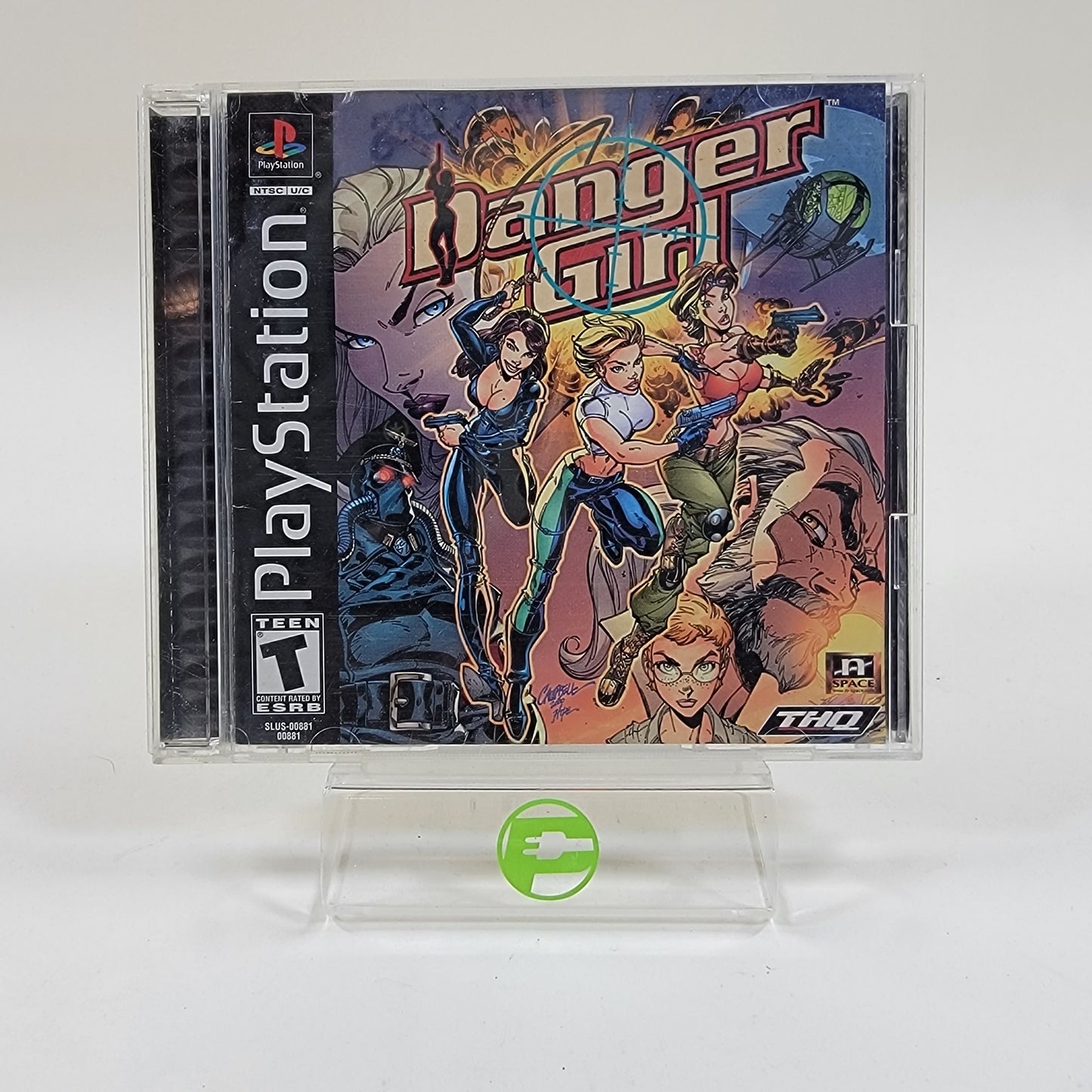 Danger Girl (Sony PlayStation 1 PS1, 2000)