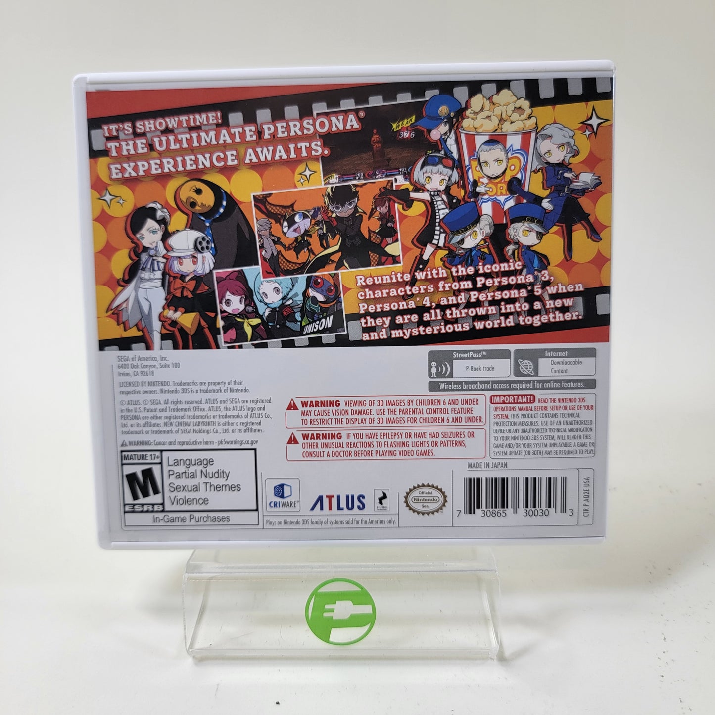 Persona Q2: New Cinema Labyrinth (Nintendo 3DS, 2019)