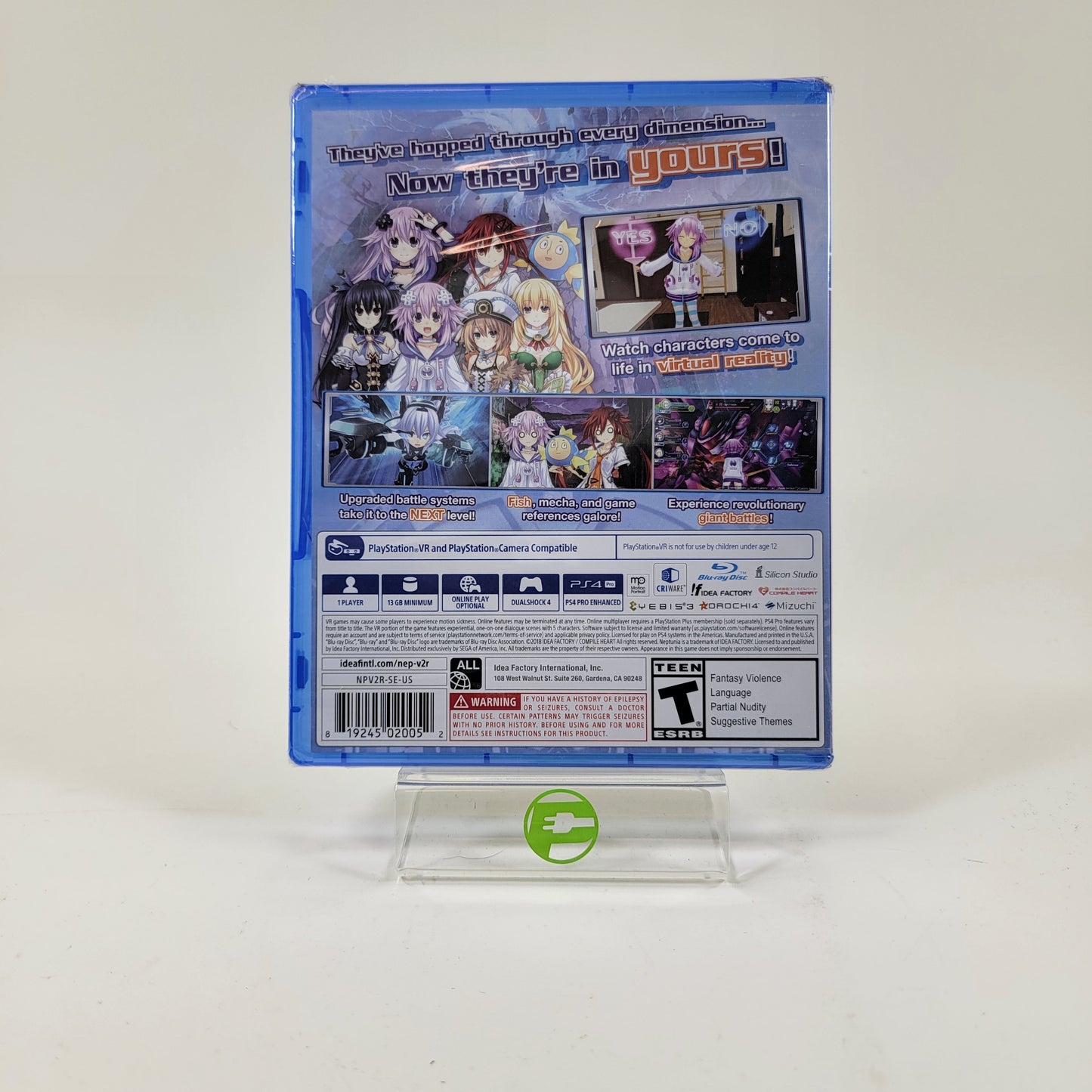 New Megadimension Neptunia VIIR (Sony PlayStation 4 PS4, 2018)