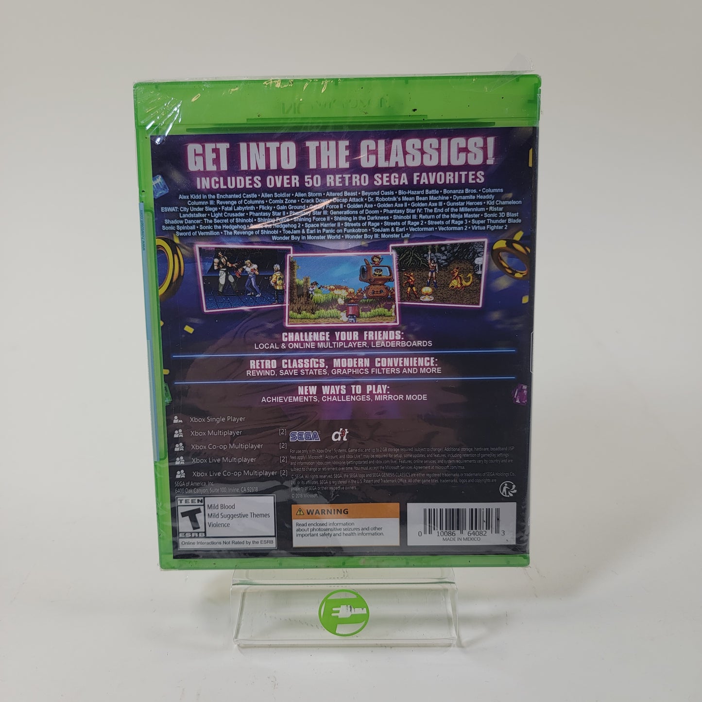 New Sega Genesis Classics (Microsoft Xbox One, 2019)