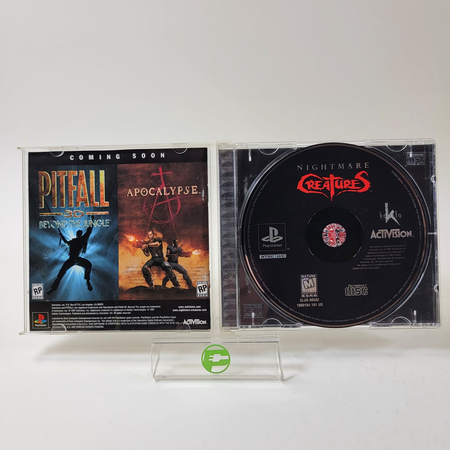 Nightmare Creatures (Sony PlayStation 1 PS1, 1997)