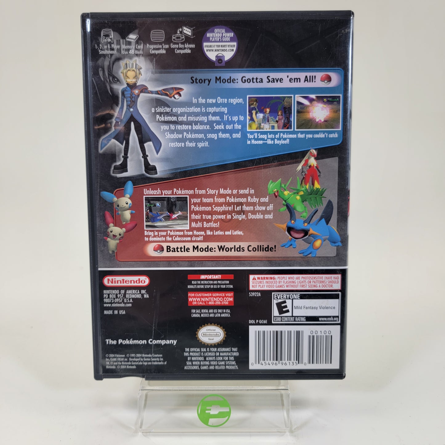 Pokemon Colosseum (Nintendo GameCube, 2004)