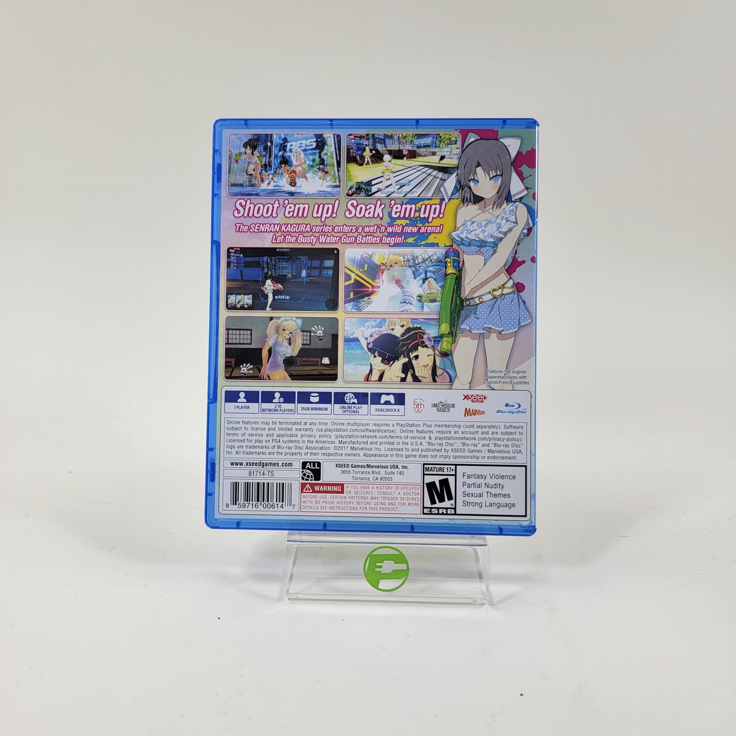 Senran Kagura Peach Beach Splash (Sony PlayStation 4 PS4, 2017)