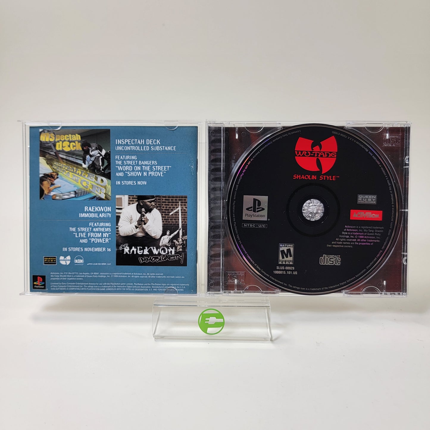 Wu-Tang Shaolin Style (Sony PlayStation 1 PS1, 1999)