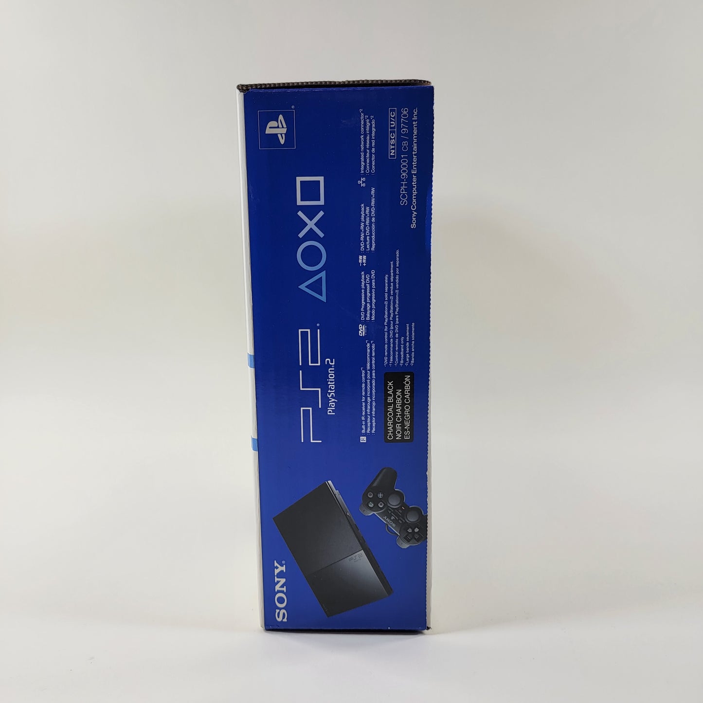 New Sony PlayStation 2 Slim PS2 Black Console Gaming System SCPH-90001