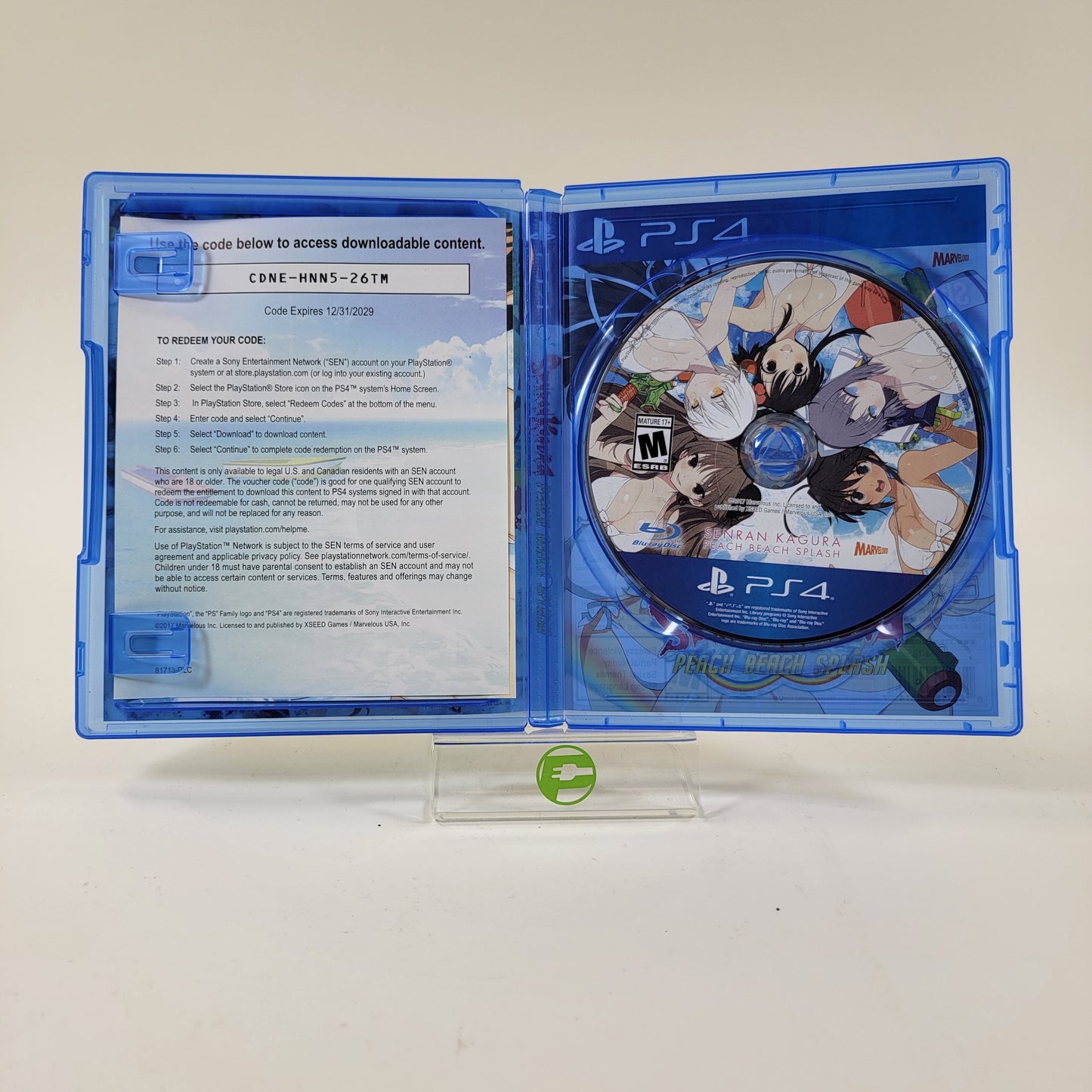 Senran Kagura Peach Beach Splash (Sony PlayStation 4 PS4, 2017)