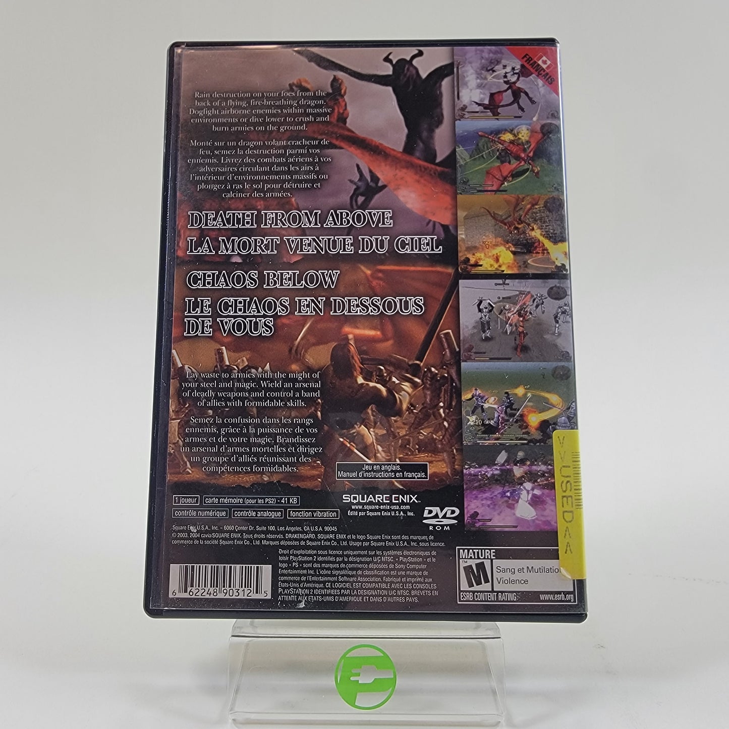 Drakengard (Sony PlayStation 2 PS2, 2004)