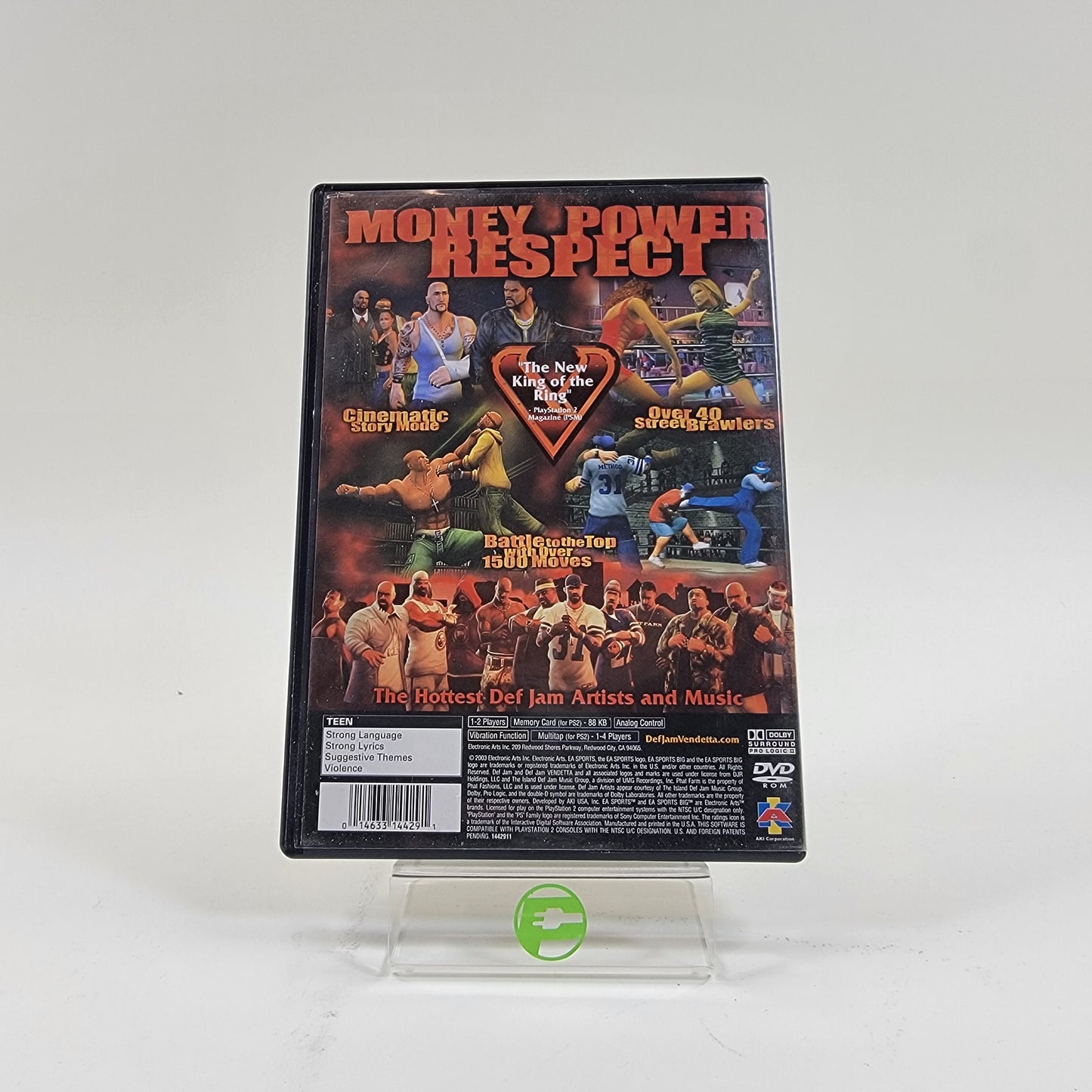 Def Jam Vendetta (Sony PlayStation 2 PS2, 2003)