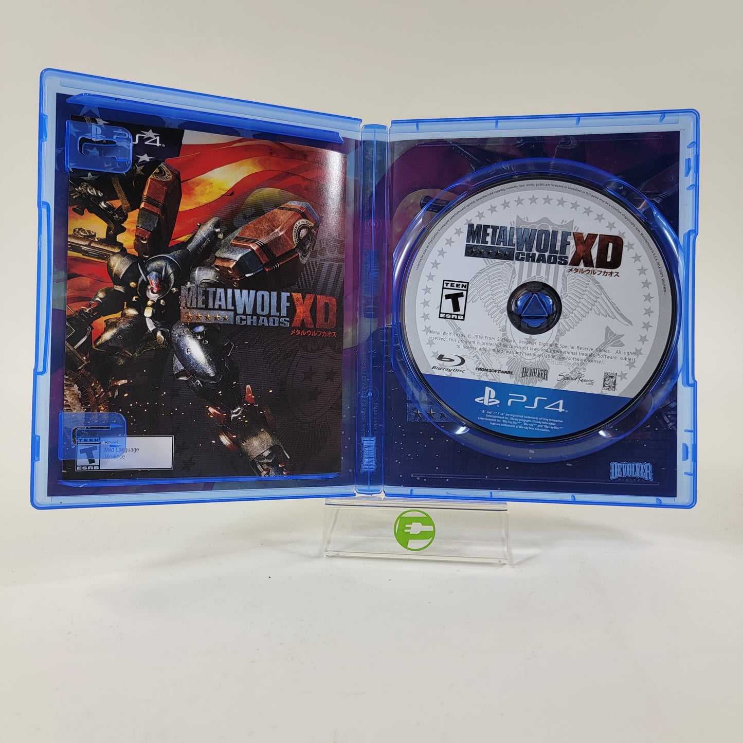 Metal Wolf Chaos XD (Sony PlayStation 4 PS4, 2019)