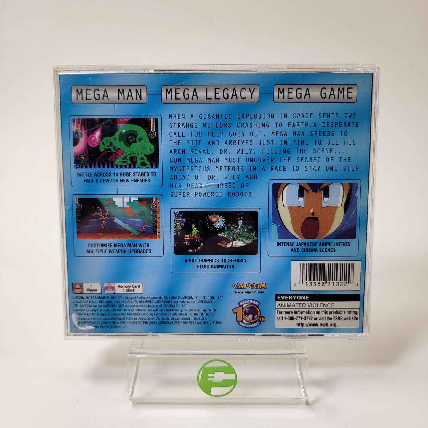 Mega Man 8 (Sony PlayStation 1 PS1, 1997)