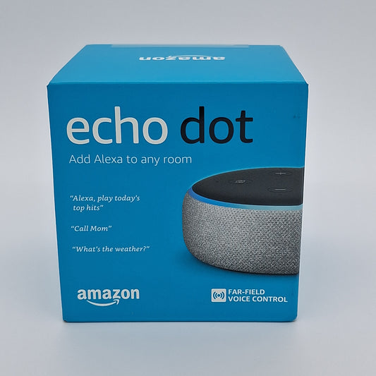 New Amazon Echo Dote 3rd Gen Smart Speaker Gray B07PGL2N7J