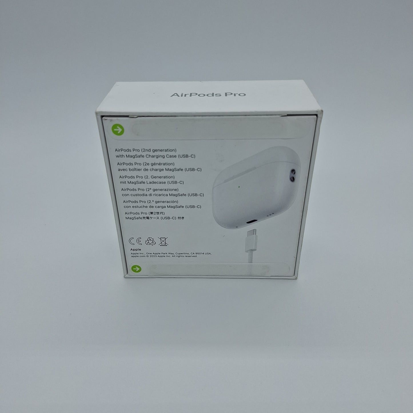 New Apple AirPods Pro 2nd Gen with MagsSafe Charging Case A3048 A3047 A2968