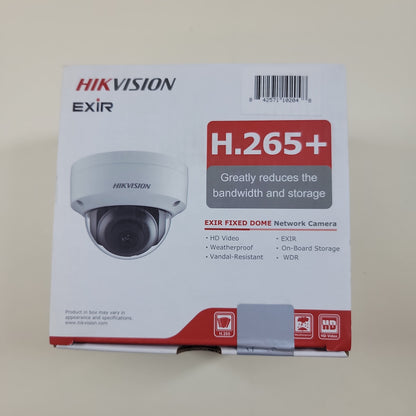 New HIKVision H.265+ Exir Fixed Dome Network Camera DS-2CD2135FWD-I