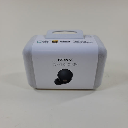 New Sony WF-1000XM5 Noise Cancelling Wireless Earbuds Black