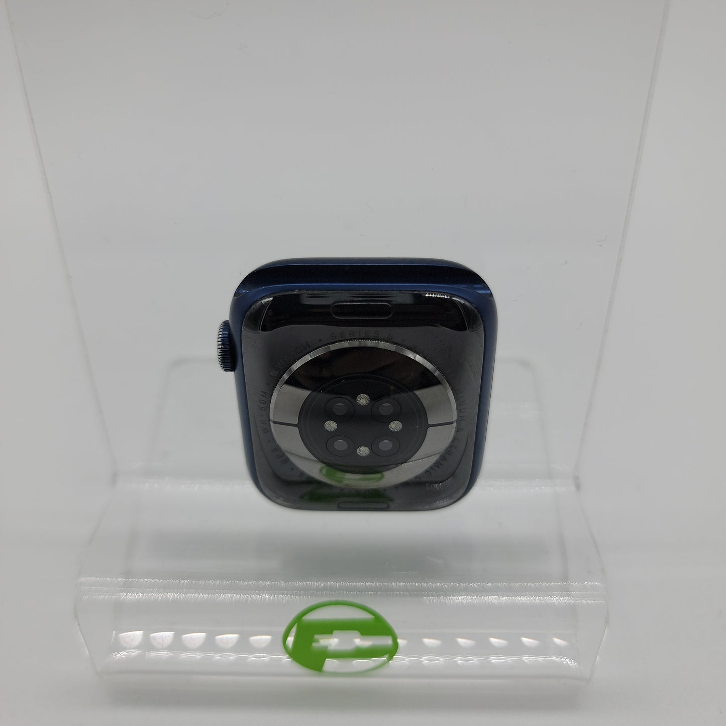 GPS Only Apple Watch Series 6 44MM Blue Aluminum and Ceramic A2292