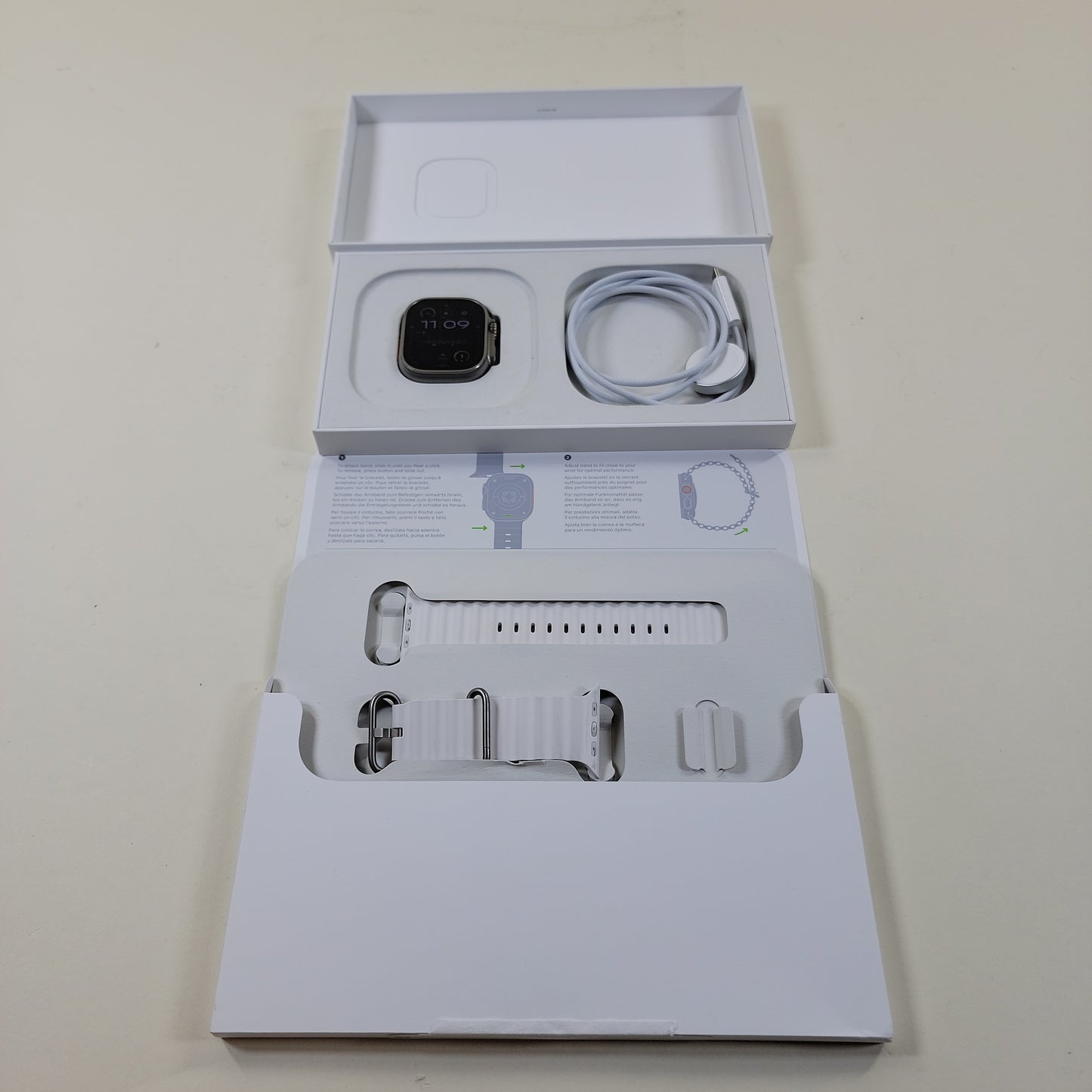 Unlocked Apple Watch Ultra 49MM Natural Titanium A2622