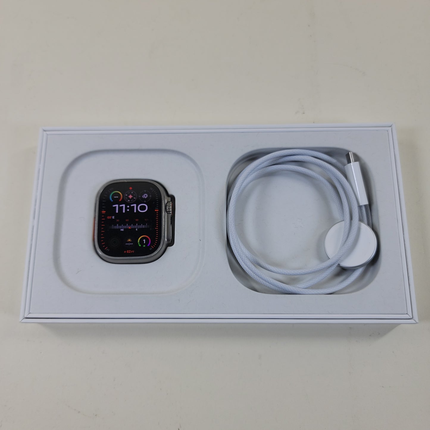 Unlocked Apple Watch Ultra 49MM Natural Titanium A2622