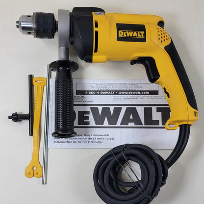 DeWalt DW511 120V 1/2" VSR Hammer Drill