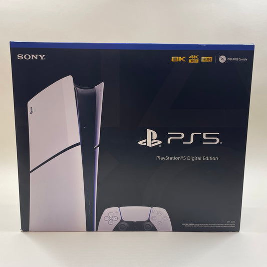 Sony PlayStation 5 Digital Edition PS5 1TB White Console Gaming System CFI-2015