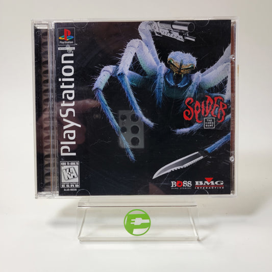 Spider  (Sony PlayStation 1 PS1,  1997)