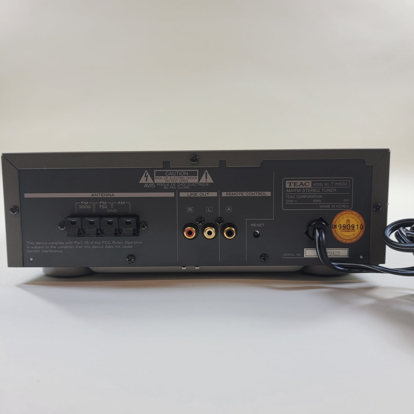 Teac T-H500 AM/FM Stereo Tuner