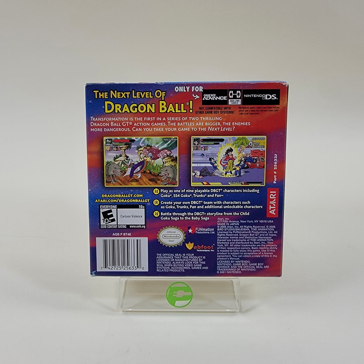 Dragon Ball GT Transformation (Nintendo GameBoy Advance, 2005)