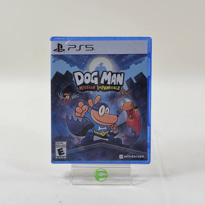 New Dog Man Mission Impawsible (Sony PlayStation 5 PS5, 2024)