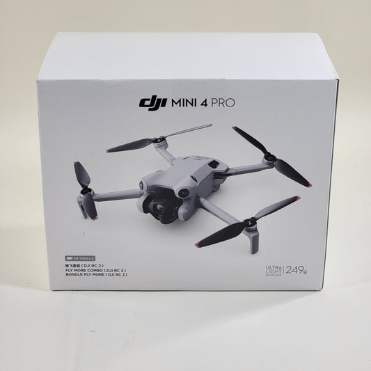 DJI Mini 4 Pro 4K Camera Drone MT4MFVD Fly More Combo