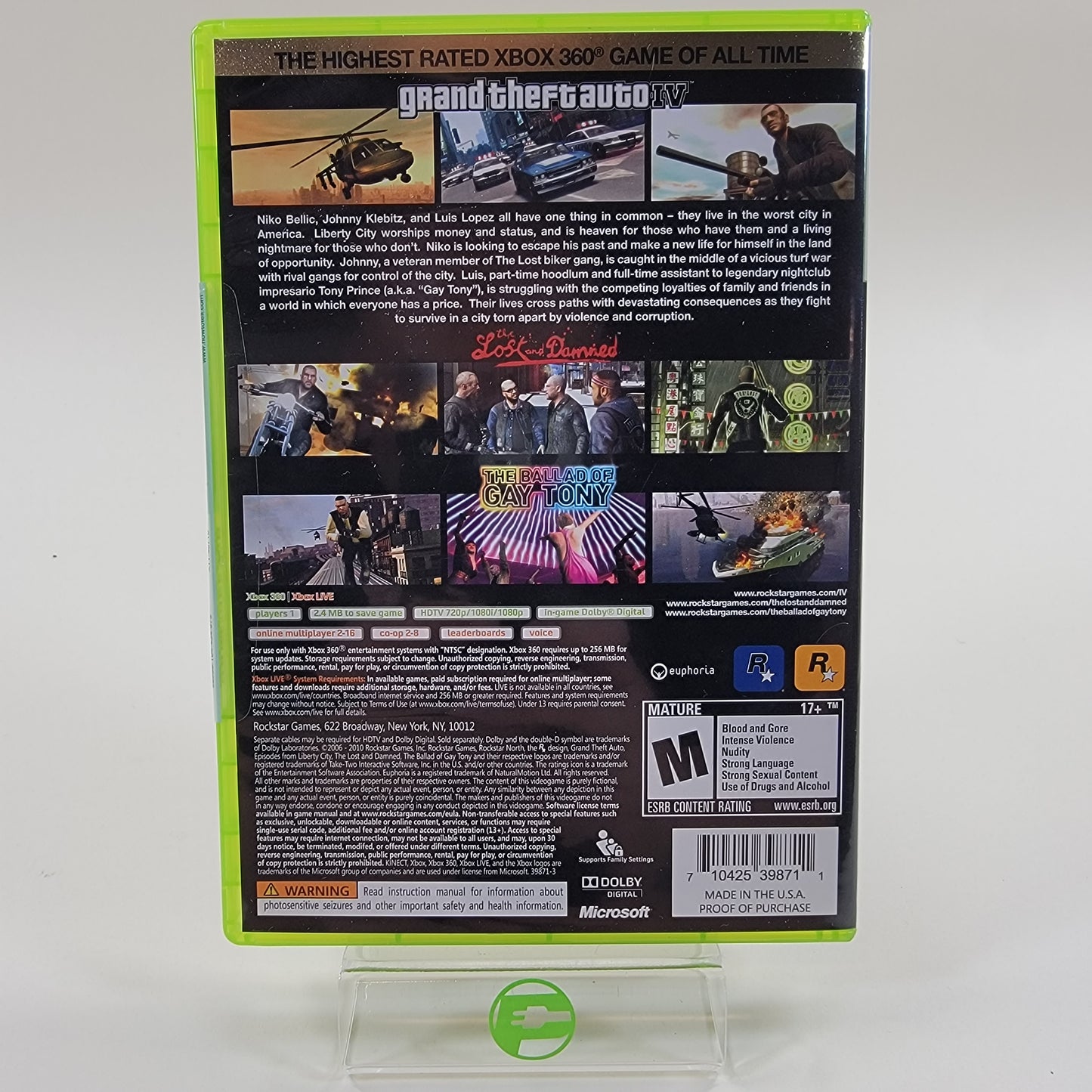 New Grand Theft Auto IV [Complete Edition] (Microsoft Xbox 360, 2010)