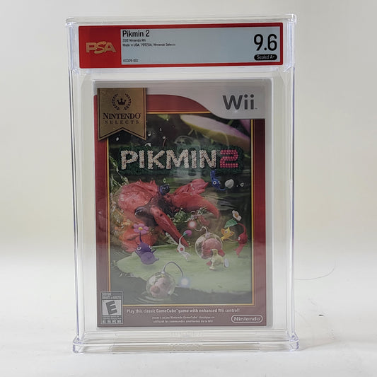 New Pikmin 2 [Nintendo Selects] (Nintendo Wii, 2012) PSA 9.6 A+