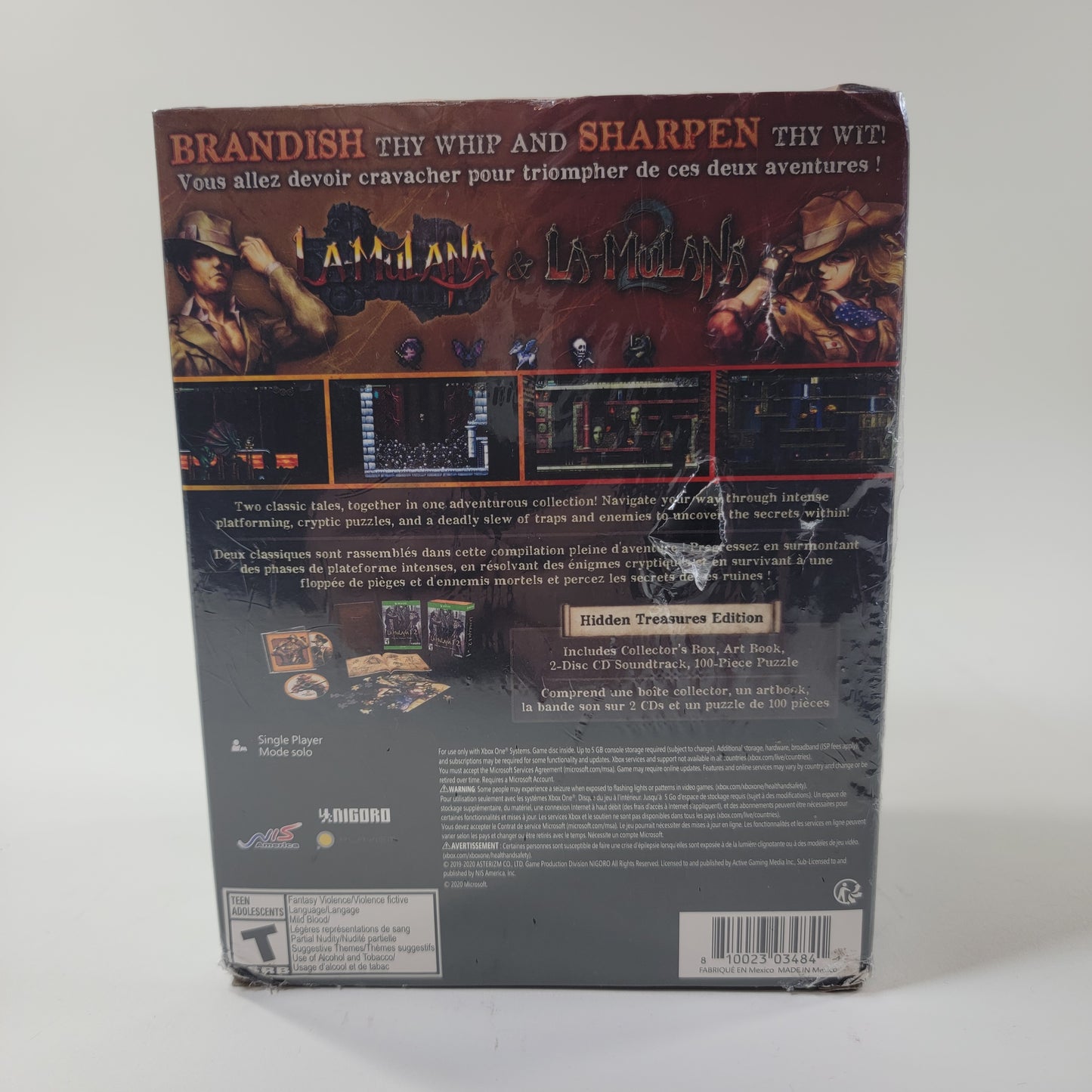 New La Mulana 1 & 2 [Hidden Treasures Edition] (Microsoft Xbox One, 2020)