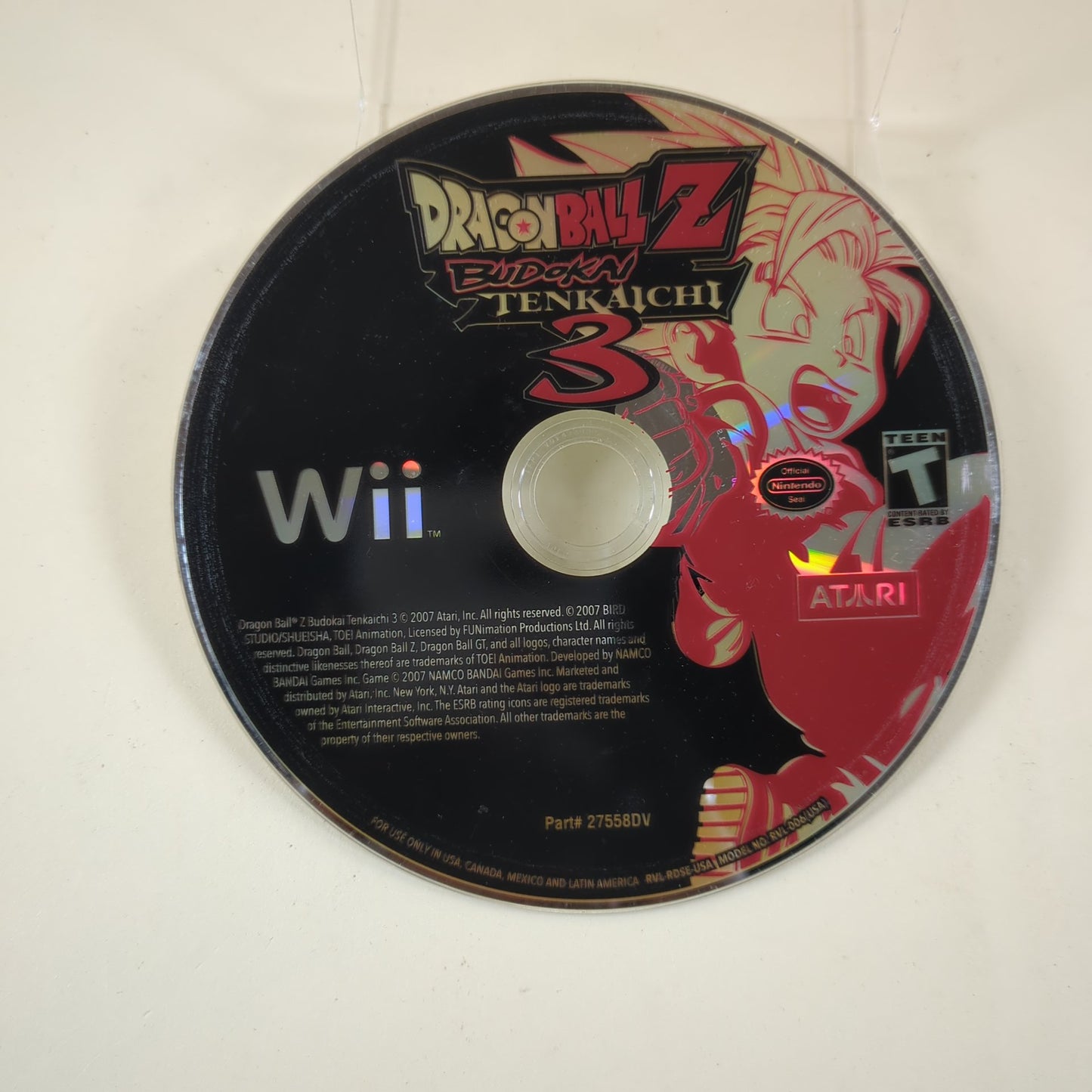 Dragon Ball Z Budokai Tenkaichi 3 (Nintendo Wii, 2007)