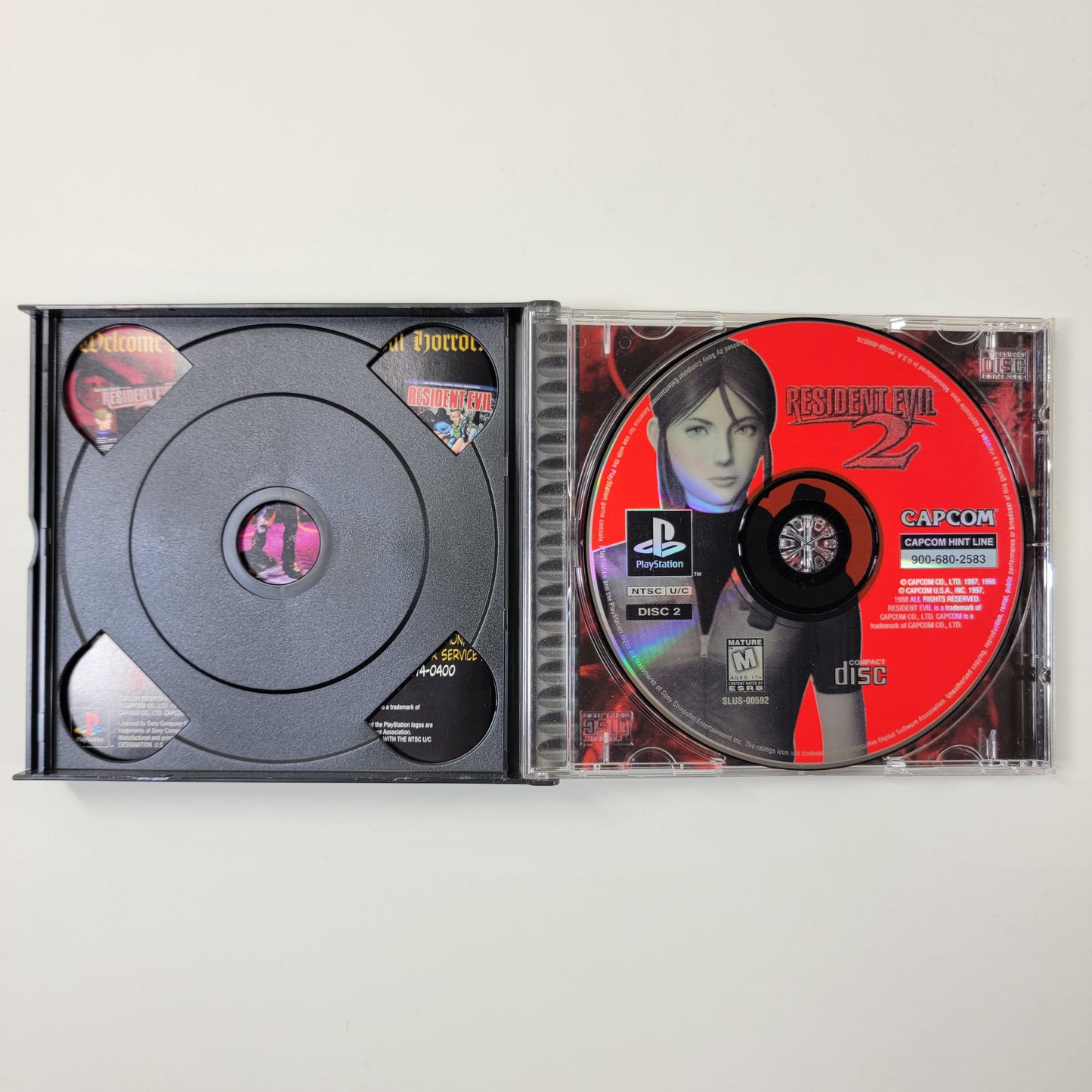 Resident Evil 2  (Sony PlayStation 1 PS1,  1998)