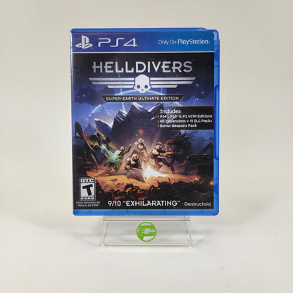 Helldivers: Super-Earth [Ultimate Edition] (Sony PlayStation 4 PS4, 2015)