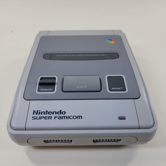 Nintendo Super Famicon Video Game Console Only SHVC-001 Gray