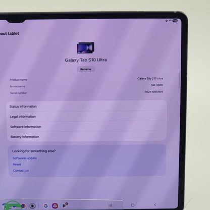 WiFi Only Samsung Galaxy Tab S10 Ultra 14.6" 512GB Moonstone Gray SM-X920