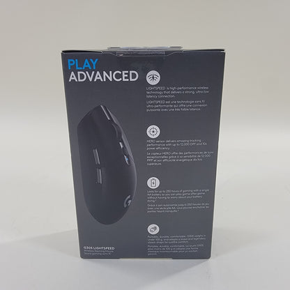 New Logitech G305 Lightspeed Wireless Gaming Mouse M-R0071 (Black)