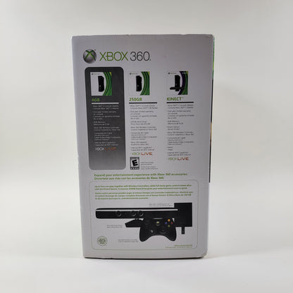 New Microsoft Xbox 360 S 4GB Console Gaming System Black 1439