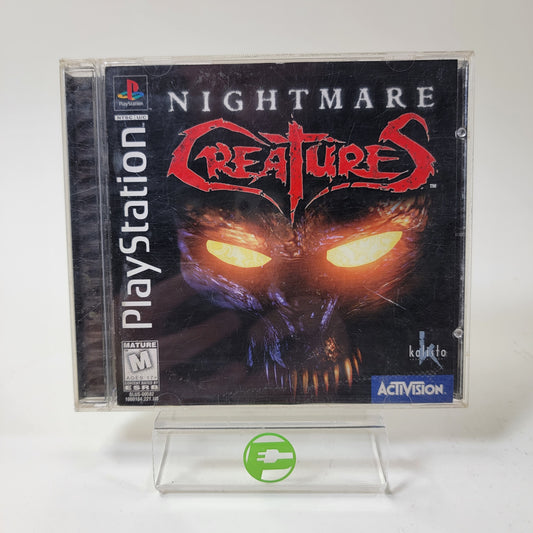 Nightmare Creatures (Sony PlayStation 1 PS1, 1997)