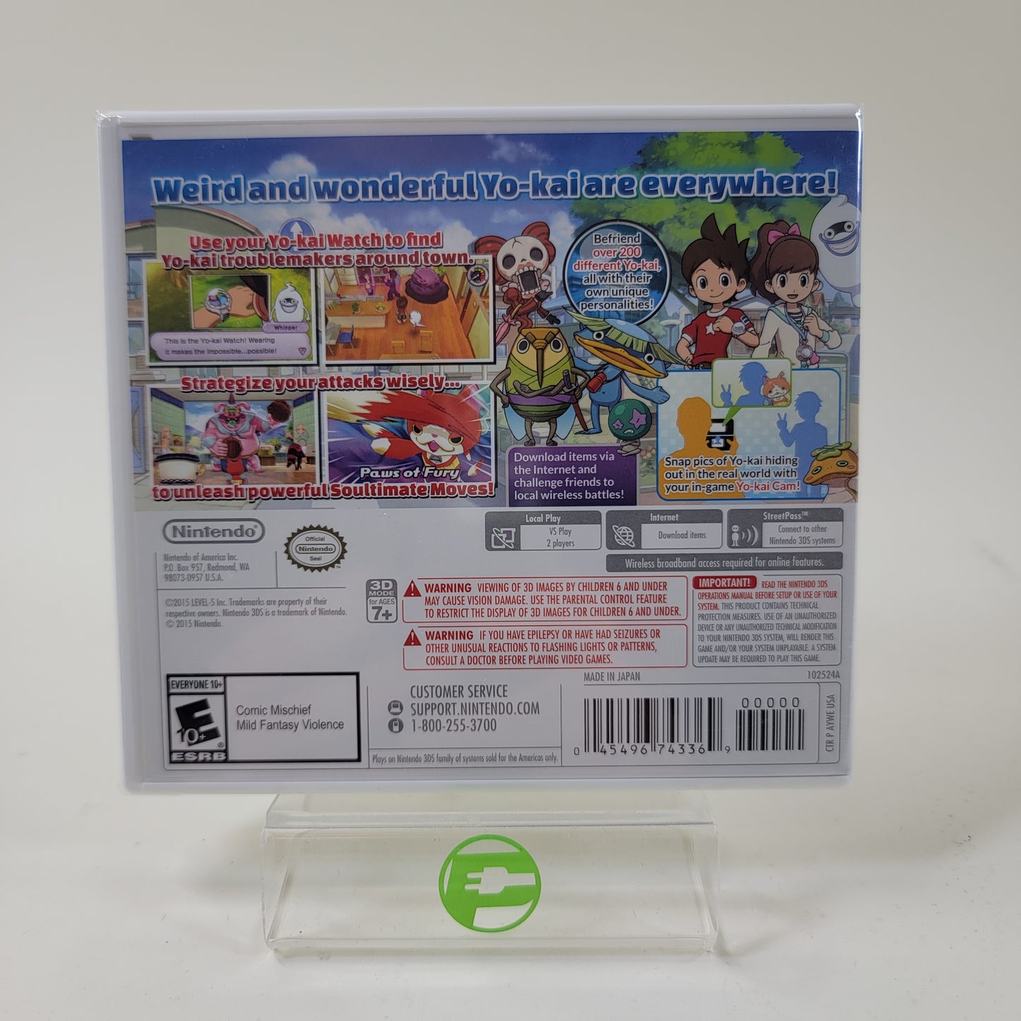 New Yo-Kai Watch  (Nintendo 3DS,  2015)