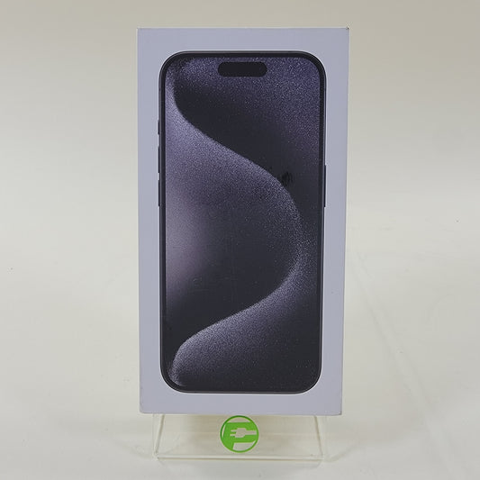 New Factory Unlocked Apple iPhone 15 Pro eSIM 1TB Black Titanium MTU13LL/A