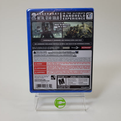 New Metal Gear Solid HD Collection (Sony PlayStation Vita PS Vita, 2012)